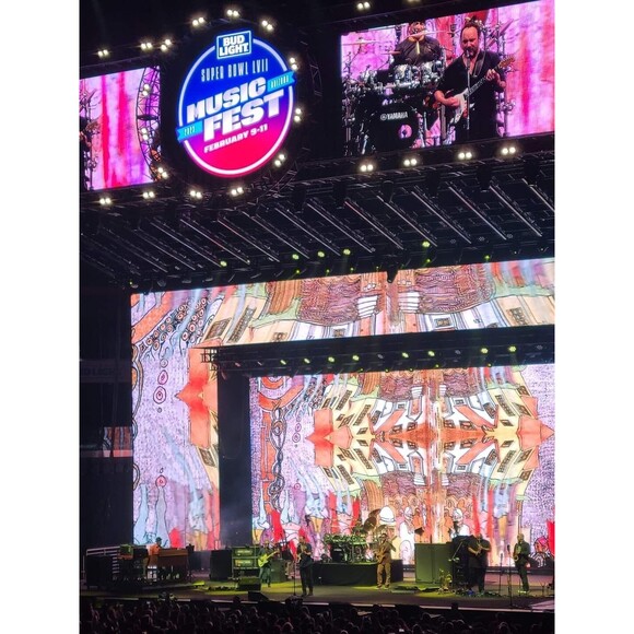 Dave Matthews Band poster Phoenix,AZ Super Bowl - Picture 2 of 3